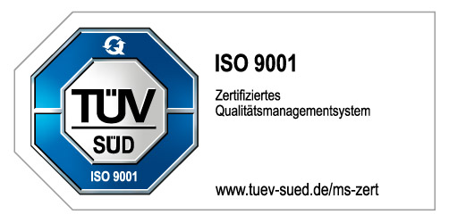 TÜV Süd ISO 9001:2015